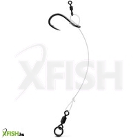 Delphin The End Chod rig kötött horog 6cm 0.45mm #6 4 db/csomag