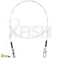 Delphin Bomb! Fluorokarbon előke Forgóval és kapoccsal 20cm 7kg 2 db/csomag