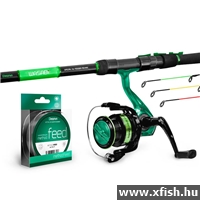 Delphin Green Teljes Feeder Horgász Szett 330cm 100g