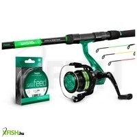 Delphin Green Teljes Feeder Horgász Szett 360cm 100g