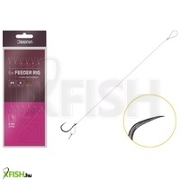 Delphin Flr D-Rig Szakáll Nélküli Előkötött Horog 8cm 0.22mm 6-os 6db/csomag