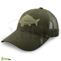 Delphin Outline Carp Trucker Baseball Sapka