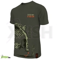 Delphin Catch Me Carp Nx Horgász Póló Xl