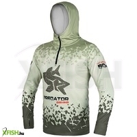 Delphin Uv Armor 50+ Kapucnis Hosszúujjú Póló Zöld M