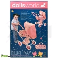 dolls world deluxe babakocsi 70x34x67 cm
