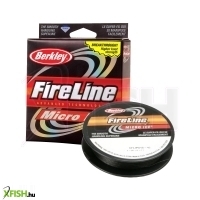 Berkley FireLine Micro Ice Pony Spools Fonott Pergető előkezsinór 45m Smoke 15lb | 6.8kg 0.005in | 0.12mm