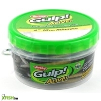 Berkley Gulp! Alive! Minnow gumihal 4in | 10cm Black Shad Pint 4x7 db