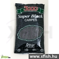 Sensas 3000 Super Black Etetőanyag 1 Kg Carpe Pontyra