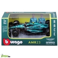 bburago 1 /43 f1 versenyautó - aston martin amr23 (#14) f. alonso