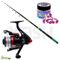 Arno Wolf Teleszkópos Horgászbot Szett Zsinórral És Ajándék Csalival