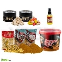 Benzár Mix Pontyoknak A Legmelegebb Vizekre! Etetőanyag Szett Vödörrel