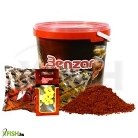 Benzar Instant Groundbait Mix Vödrös Etetőanyagos Szett Busa 3000g
