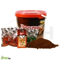 Benzar Instant Groundbait Mix Vödrös Etetőanyagos Szett Method 3000g