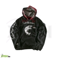 Abu Garcia Svartzonker Hoodie Unisex kapucnis pulóver M Fekete