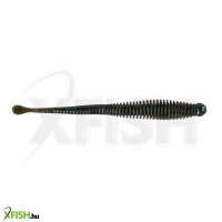 Berkley PowerBait Rib Snake féreg műcsali 5 1/2in | 14cm Green Pumpkin Blue Fleck 8 db/csomag