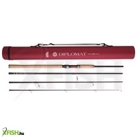 Abu Garcia Rod Diplomat Spinning 1165Ml Utazó Pergető bot 354 cm 15-40G 4 Részes