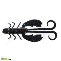 PowerBait Crazy Legs Chigger Craw Fatty Rák műcsali 4in | 10cm Black Blue Fleck 8 Bag