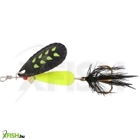 Abu Garcia Droppen Fluo Körforgó villantó 46mm 8g Chartreuse/Black