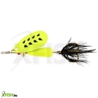 Abu Garcia Droppen Fluo Körforgó villantó 46mm 8g Chartreuse/Chartreuse