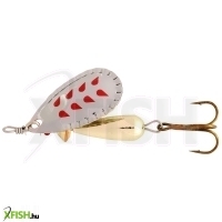 Abu Garcia Droppen Spinners Körforgó villantó 40mm 4g Silver/Red