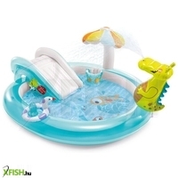 intex: aligátoros gyermek pancsoló - 201 x 170 x 84 cm