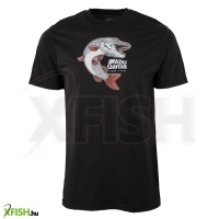 Abu Garcia Revo Beast™ T-Shirt Póló Mens M Black Polyester/Cotton Fekete