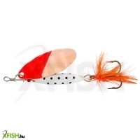 Abu Garcia Reflex White Körforgó villantó 57mm 12g Orange/Copper