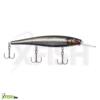Berkley Cutter wobbler 110+ 4 3/8in | 11cm 110+ (9/16 oz) Black Silver 1 Plastic Clam / Blister 4'-8' | 1.2m-2.4m 6 3