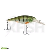 Berkley Bad Shad Wobbler 2 3/4in | 7cm 9.5g Euro Perch 1 Plastic Clam / Blister 3.6m-4.6m