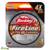 Berkley Fireline Ultra 8 Filler Spools Fonott Pergető zsinór 300m Smoke 8.3kg | 18lb 0.006in | 0.15mm