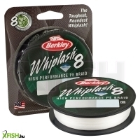 Berkley Whiplash 8 Filler Spool Dyneema szálas pergető zsinór 150m Crystal áttetsző 17.5kg | 38lb 0.005in | 0.12mm