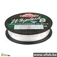 Berkley Whiplash 8 Filler Spool Dyneema szálas pergető zsinór 150m Crystal áttetsző 20.8kg 0.0065in | 0.16mm