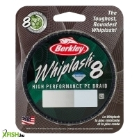 Berkley Whiplash 8 Filler Spool Dyneema szálas pergető zsinór 300m Crystal áttetsző 46lb 0.0065in | 0.16mm