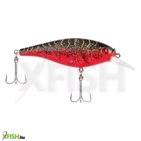 Berkley Flicker Shad Shallow wobbler 2in | 5cm 1/6 oz Red Tiger 1 Plastic Clam / Blister 2'-4' | 0.5m-1.2m 8 2
