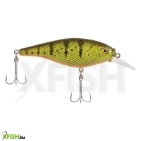 Berkley Flicker Shad Shallow wobbler 2in | 5cm 1/6 oz Yellow Perch 1 Plastic Clam / Blister 2'-4' | 0.5m-1.2m 8 2