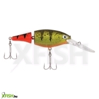 Berkley Flicker Shad Jointed wobbler 2 3/4in | 7cm 1/3 oz Firetail Hot Perch 1 Plastic Clam / Blister 7'-9' | 2.1m-2.7m 6 2