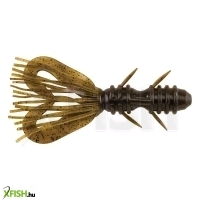 Berkley PowerBait Zestail plasztik műcsali 4in | 10cm Green Pumpkin 6 db/csomag