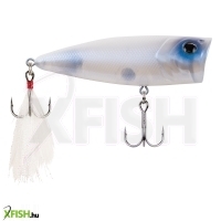 Berkley Bullet Pop wobbler 80mm 80 (1/2 oz) Ghost White 1 Plastic Clam / Blister Topwater 4 2