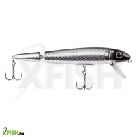 Berkley Surge Shad Jointed wobbler 130mm 130 (2/3 oz) Black Chrome 1 Plastic Clam / Blister Topwater 2 2
