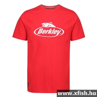 Berkley 21Ss Shirt Red Pamut Póló Piros S