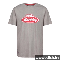 Berkley 21Ss Shirt Grey Pamut Póló Szürke S