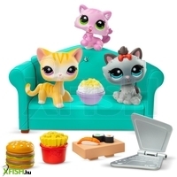 littlest pet shop lps s3 diner dash 3-as készlet