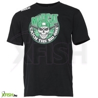 Madcat Skull T Shirt Horgász Póló Fekete L