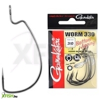 Gamakatsu Worm-330 Bottom Jigging 4-es 6db/cs Rablóhalas Horog