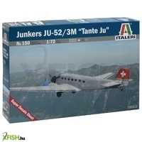 italeri: junkers ju-52 3/m tan repülőgép makett, 1:72