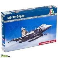 italeri: jas 39 gripen repülő makett, 1:72