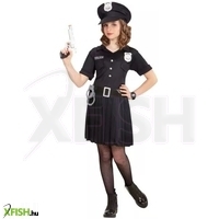 rendőrnő jelmez szoknyával - 116 cm