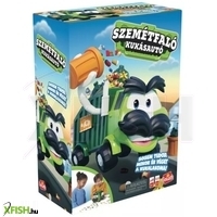 szemétfaló kukásautó társasjáték