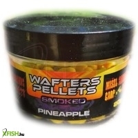 Zadravec Wafters Pellets lebegő feeder csali - Smoked-Pineapple 6Mm (Ananász,Fluo Sárga)