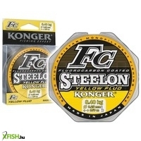 Konger Steelon Fc Yellow Fluo Monofil Pergető Zsinór 150m 0,18mm 4,9Kg
